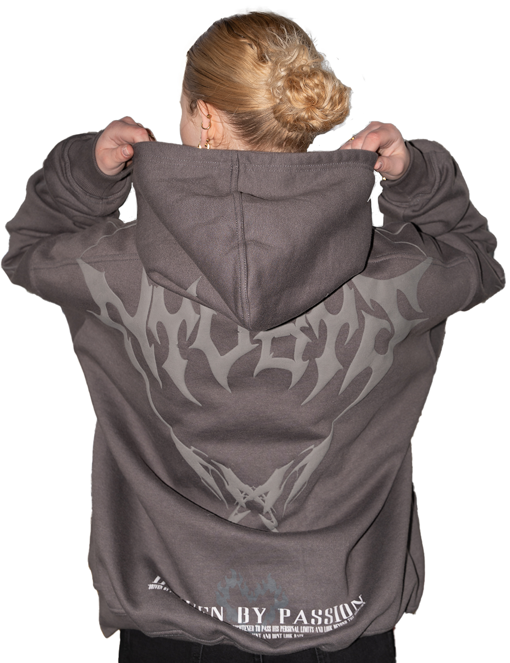 "DRIVEN BY PASSION" HEAVY HOODIE