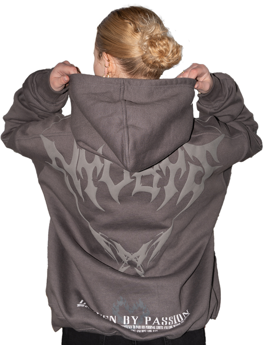 "DRIVEN BY PASSION" HEAVY HOODIE