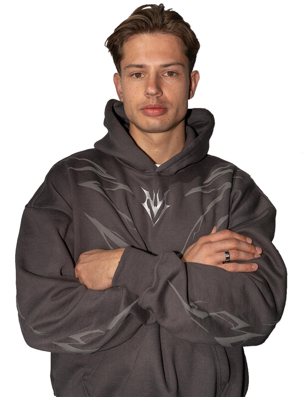 "DRIVEN BY PASSION" HEAVY HOODIE